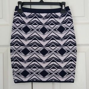 Jealous Tomato Geometric Bodycon Skirt